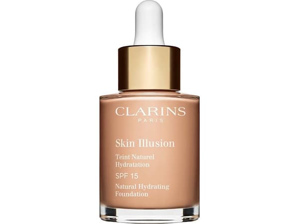 CLARINS SKIN ILLUSION NATURAL HYDRATING FOUNDATION SPF 15 107C Beige 30ML