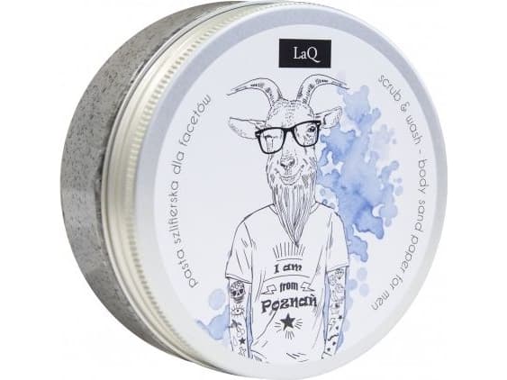 LaQ LaQ Body Scrub & Wash Cleansing body scrub for guys 200ml