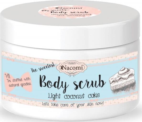 NACOMI_Body Scrub Light Coconut Cake 200g