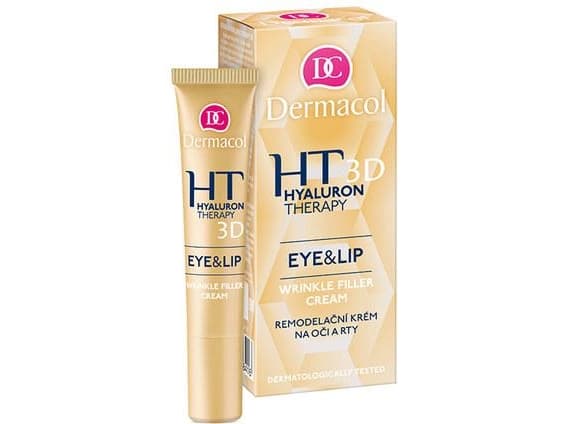 Hyaluron Therapy 3D, Women, ryppyjä ehkäisevä silmä- ja huulivoide, 15 ml