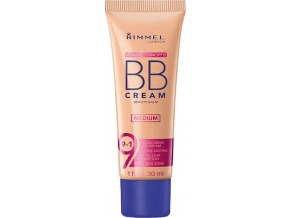 Rimmel BB Cream, BB-kräm, Medium, Kvinna, Alla hudtyper, Medium, Ger lyster, Fuktgivande, Utjämnande