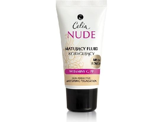 Celia Nude Make-Up mattende og korrigerende væske 04 sunny 30ml