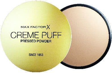 Max Factor Crème Puff Powder Compact, Kanna, Puder, Beige, Natural, Universal, Matt