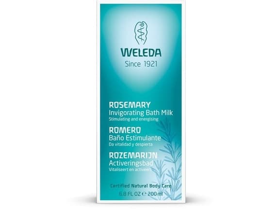 Weleda 9823X2, bademelk, unisex, 200 ml, rosmarin, flaske, 1 stk.