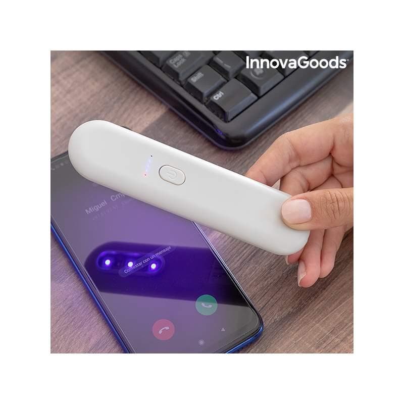 Genopladelig UV-lampe til desinfektion Lumean