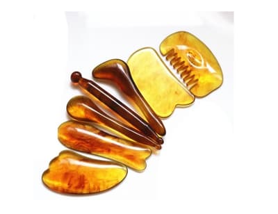 Gua sha - Skrapmassage set 7 delar
