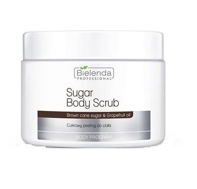 BIELENDA PROFESSIONAL_Body Program Sugar Body Scrub cukrowy peeling do ciała Brown Cane Sugar & Grapefruit Oil 600g