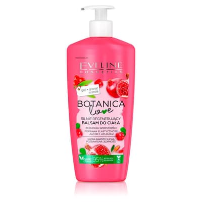 EVELINE_Botanica Love Balm silnie regenerujący balsam do ciała do skóry bardzo suchej i pozbawionej jędrności Goji & Granat & Acerola 350ml