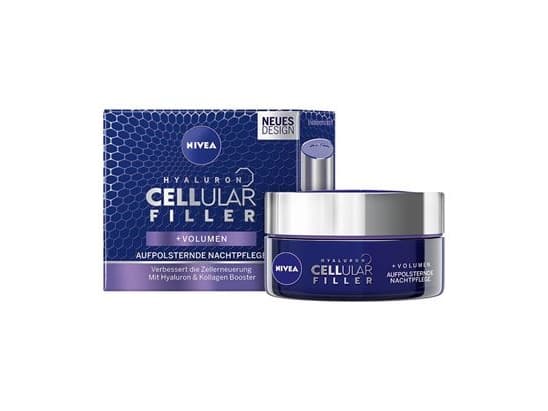 NIVEA Hyaluron Cellular Filler Volume, Kvinner, Universell, anti aldring, Anti-rynke, Plumpe, Ansikt, Krukke, Hyaluronsyre
