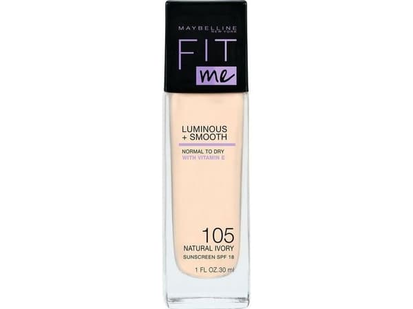 Maybelline Fit Me! Luminous + Smooth Foundation 105 Natural Ivory 30 ml