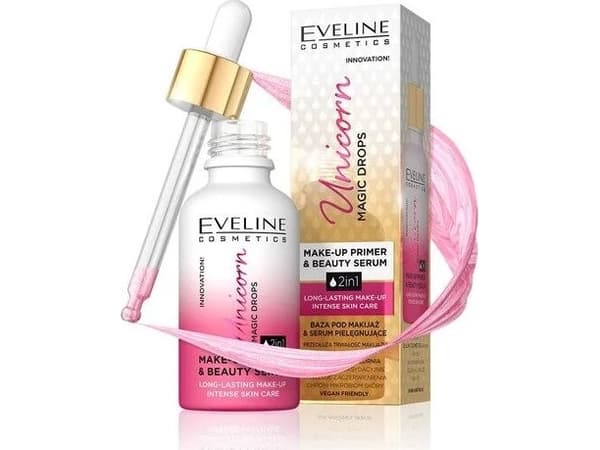 Eveline EVELINE * KOL BASE SERUM p/make-up PRIMER UNICORN