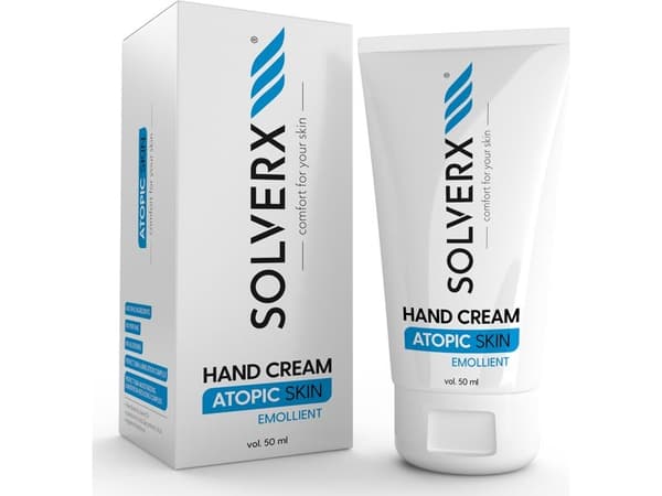 SOLVERX_ Atooppisen ihon voide käsille ja kynsille atooppiselle iholle 50ml