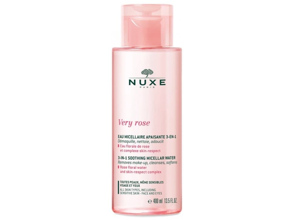 Nuxe Very Rose 3-In-1 Soothing Micellar Water - Dame - 400 ml