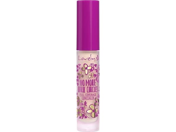 LOVELY_No More Dark Circles Full Coverage Concealer heavily opaque under-eye concealer 04
