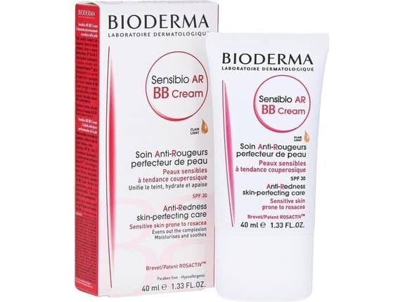 Bioderma Sensibio AR BB Cream Anti-Redness Skin-Perfecting Care Claire Light 40 ml