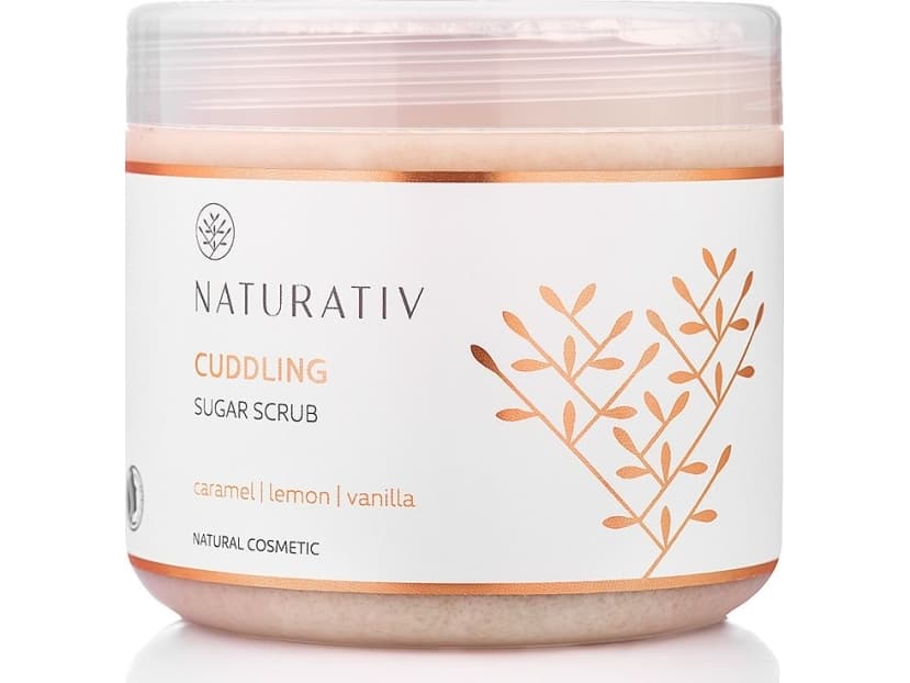 Naturativ Sugar peeling Cuddling Sugar Scrub Caramel/Lemon/Vanilla 500ml