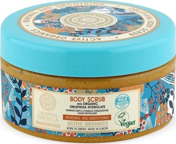 Oblepikha Sugar Body Scrub Regenerating And Smoothing Body Scrub 300ml