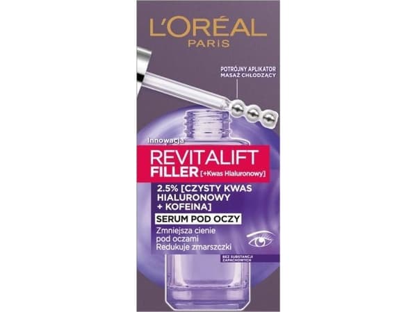 L'OREAL_Revitalift Filler Eye serum to reduce wrinkles and diminish dark circles 20ml