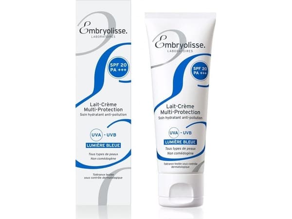 Embryolisse Multi-Protection Milk-Cream SPF20 PA+++ - Unisex - 40 ml