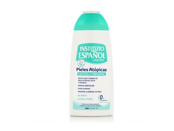 Instituto Español Atopic Skin Body Lotion, Lotion, Återfuktande, Återfuktande, Regenererande, Mjukgörande, Torr hud, Problemhud, Känslig hud, 300 ml,