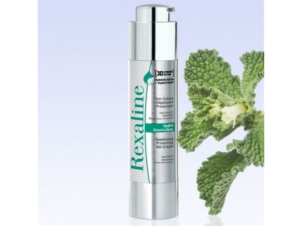 Rexaline Hydra-DepolluSkin, Unisex, Alla åldrar, Kombinerad hud, Fet hud, Iris, Rose, Anti-ageing, Återfuktande, Mattifierande, Uppfriskande, Utjämna