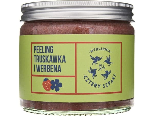 Mydlarnia Cztery Szpaki Mydlarnia Four Starlings Braškių ir Verbenų pilingas 250 ml