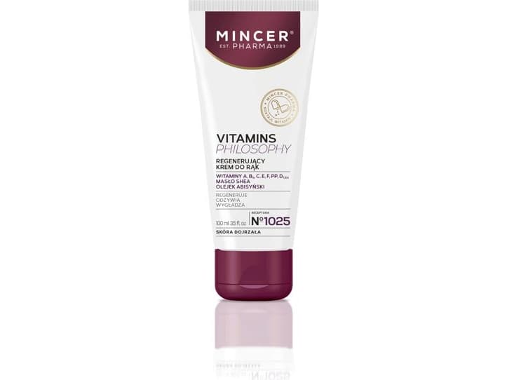 Mincer Pharma Vitamin Philosophy Regenerating hand cream No. 1025 100ml