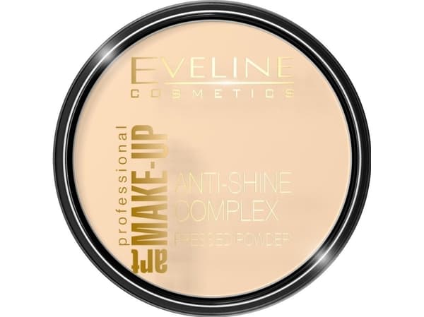 Eveline EVELINE_Art Make-Up Anti-Shine Complex Pressed Powder Mattifying Mineral Powder with Silk 30 Ivory 14g