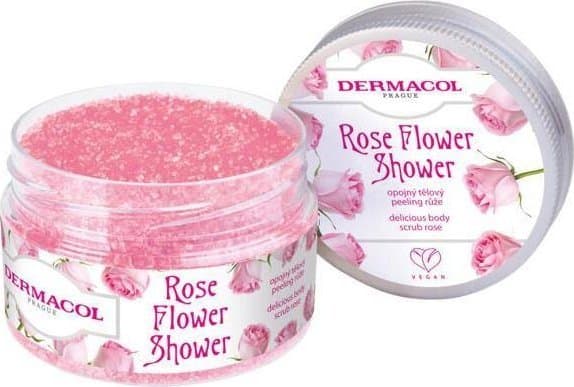 Dermacol Dermacol Flower Shower Body Peeling kroppsskrubb Rose 200g