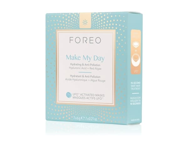 FOREO_Ufo Mask Make My Day Hydrating & Anti-Pollution moisturizing face mask 7x6g