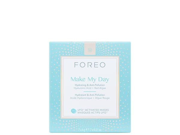 FOREO_Ufo Mask Make My Day Hydrating &amp; Anti-Pollution moisturizing face mask 7x6g