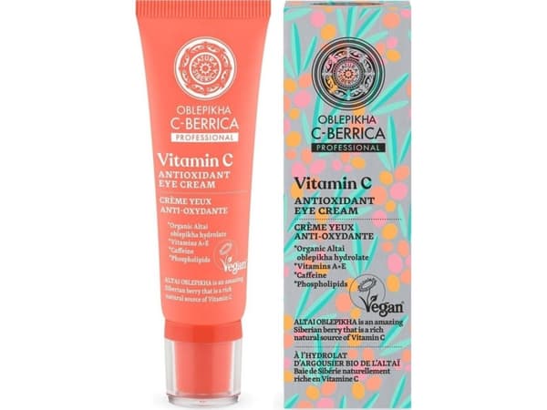 NATURA SIBERICA OBLEPIKHA BERRICA CREMA DE OJOS ANTI-OXIDANTE VITAMIN C 30ML