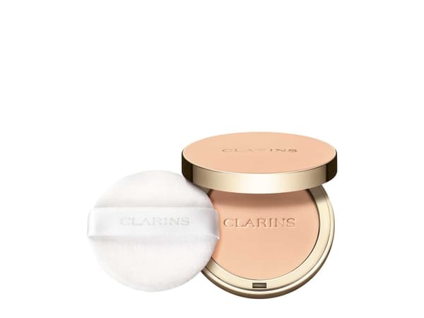 Clarins Ever Matte, Kaikille ihotyypeille, Light, Beige, Paletti, Matta, Puristettu puuteri