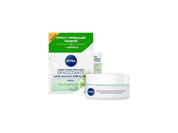 NIVEA_24H Moisturizing mattifying day cream for combination and oily skin Natural Aloe Vera 50ml