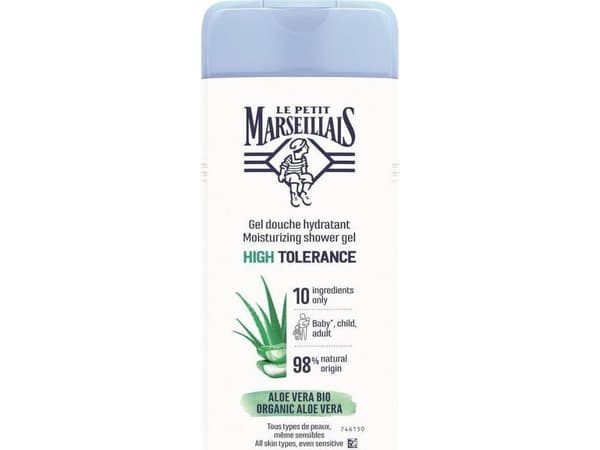 Le Petit Marseillais High Tolerance Shower Gel - Bio Organic Aloe Vera 400ml