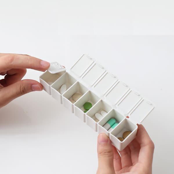 Dosett med 7-Fack (Veckodosett) Medicindosett