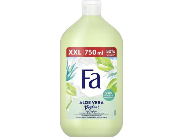 FA_Aloe Vera Yoghurt Creme Suihkugeeli Aloe Vera -tuoksulla 750ml