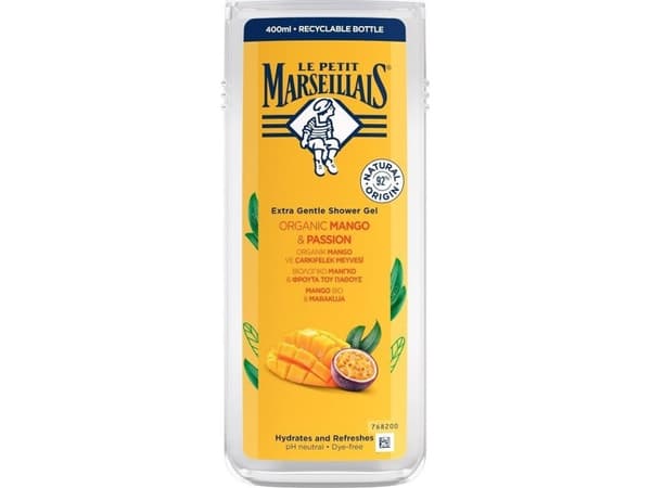 Le Petit Marseillais LE PETIT MARSEILLAIS_ Erittäin hellävarainen suihkuvoide Mango 400ml