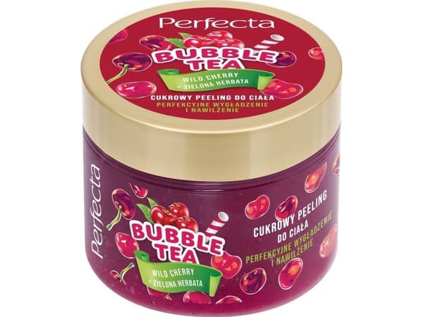 Perfecta Perfecta Bubble Tea Wild Cherry sokerikuorinta vartalolle 300g