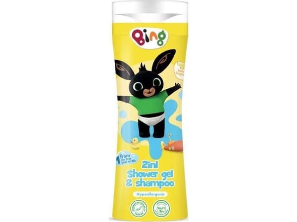 Bing dusjsåpe og sjampo 2-i-1 Banan 300ml