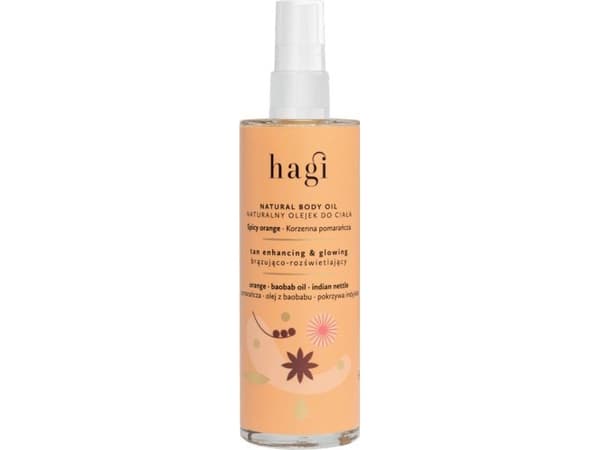 HAGI_Bronzing and Illuminating Spicy Orange Body Oil 100ml