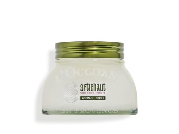 L''Occitane Artichoke, Body scrub, Women, Universal skin, Exfoliating, Firming, Renewing, Scrub, Smoothing, Pot, 200 ml
