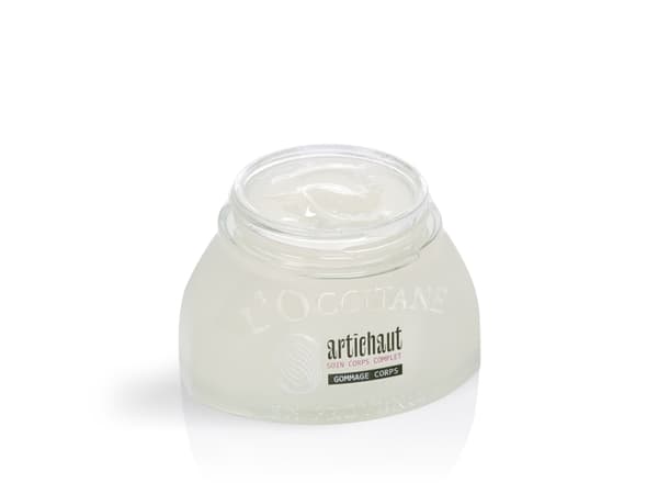L''Occitane Artichoke, Body scrub, Women, Universal skin, Exfoliating, Firming, Renewing, Scrub, Smoothing, Pot, 200 ml