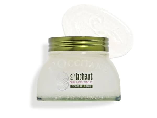 L''Occitane Artichoke, Body scrub, Women, Universal skin, Exfoliating, Firming, Renewing, Scrub, Smoothing, Pot, 200 ml