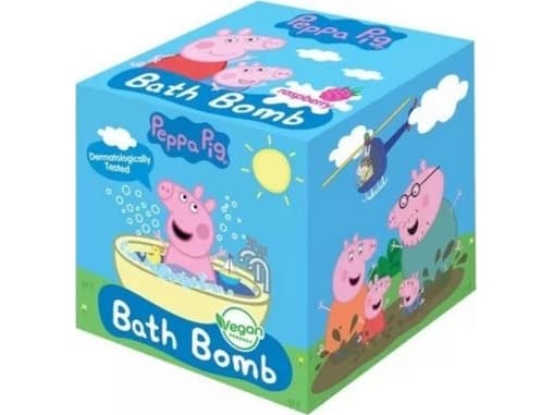 PEPPA PIG_Badebombe brusekule Bringebær 165g