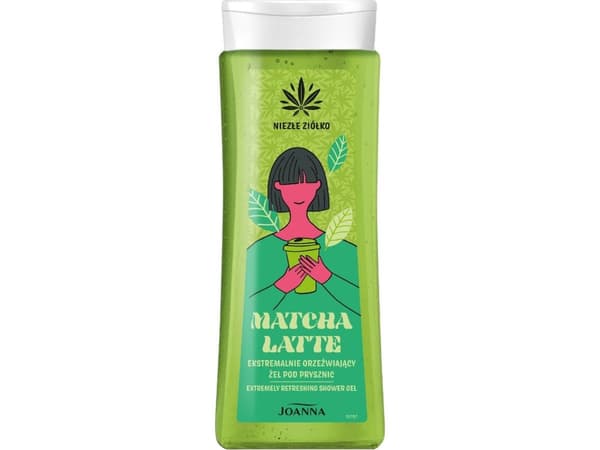 JOANNA_Niezłe Ziółko żel pod prysznic Matcha Latte 300ml