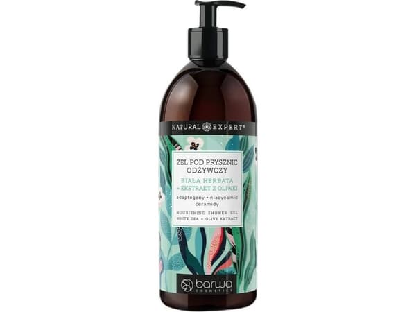 Barwa Barwa Natural Expert nærende dusjgelé Hvit te + olivenekstrakt 480ml