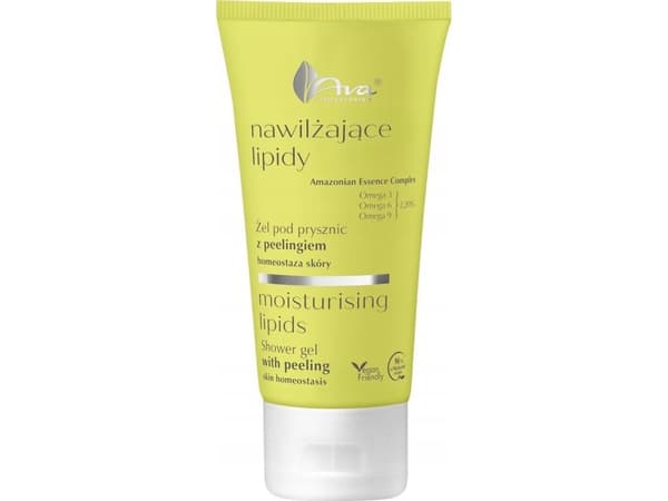 AVA LABORATORIUM_Moisturizing Lipids dusjgelé med peeling 150ml