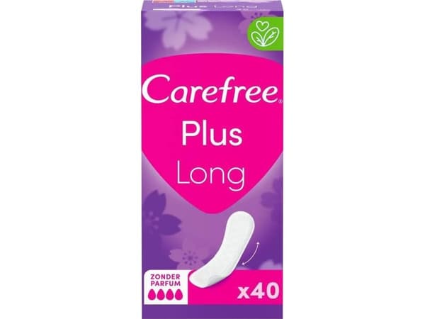 Carefree Carefree Plus Long Uparfymerte bind 40 stk.