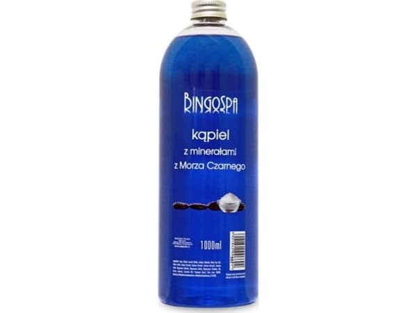 BingoSpa Bath liquid Bad med sortgo sjømineraler 1000ml
